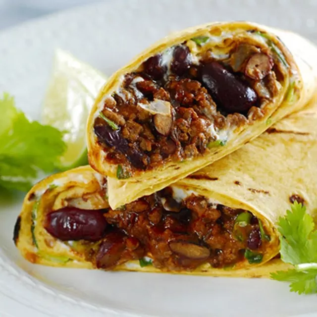 Etli we noýbaly tortillýa