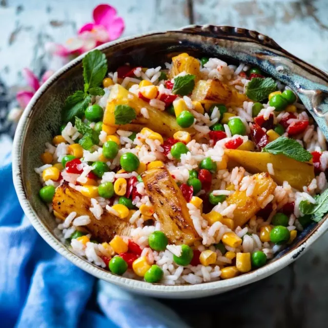 Gowurylan ananasly gawaý garyşygy